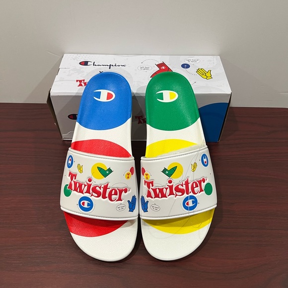 Champion x Twister, Slide, CPS10569M, Multicolor - Picture 4 of 8
